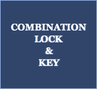Combination Lock & Key